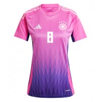 Camiseta Alemania Toni Kroos #8 Visitante Equipación para mujer Eurocopa 2024 manga corta